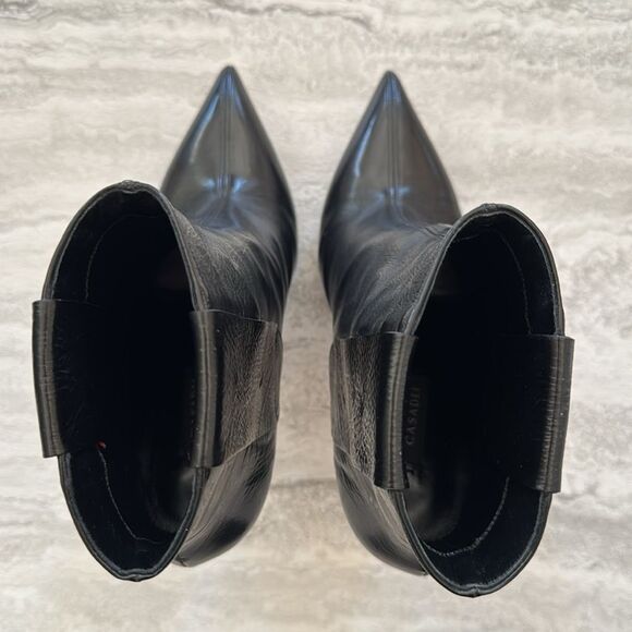 CASADEI Blade Patent Leather Boots - Picture 8 of 12